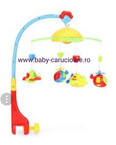 Carusel muzical cu proiectie Fairyland Plane